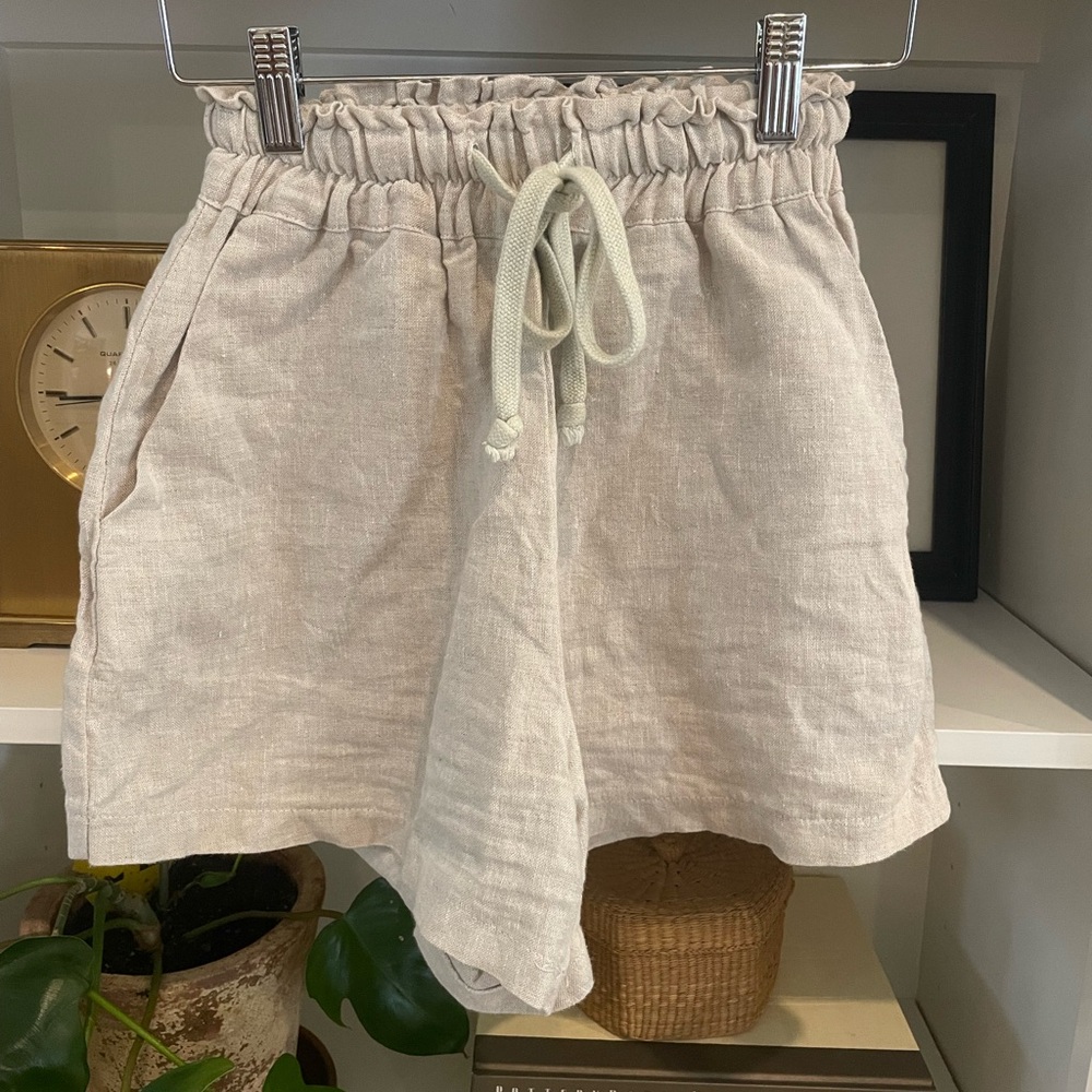 Princess Polly Linen Shorts